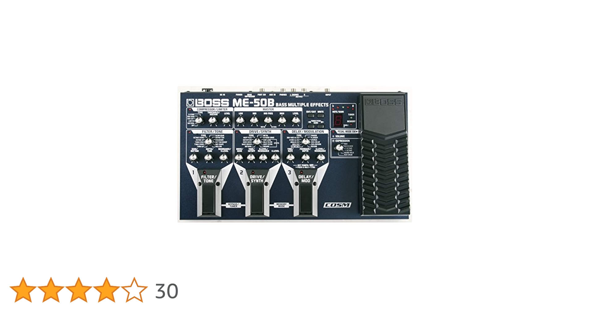 Amazon | BOSS Bass Multiple Effects ベース用マルチ